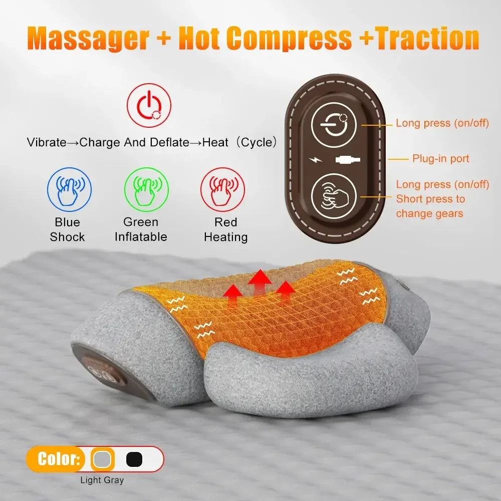 Värme Massage Nack Kudde